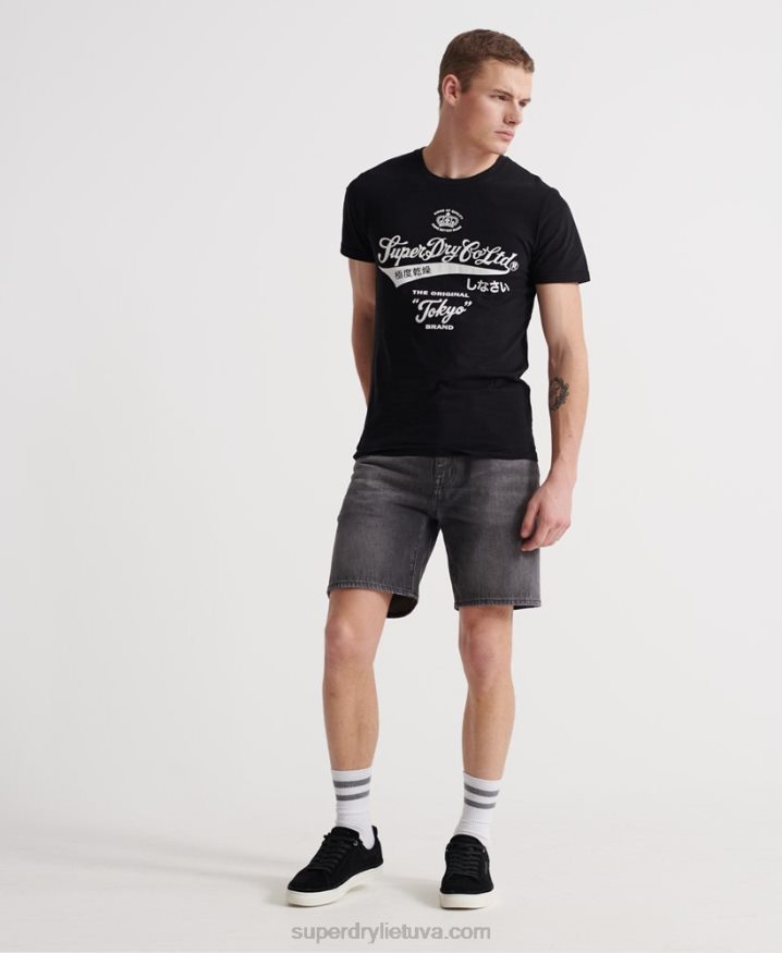 Superdry 05 Conor Taper Shorts Black Men