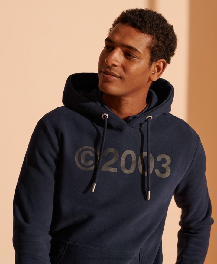 Superdry 2003 Hoodie Navy Men