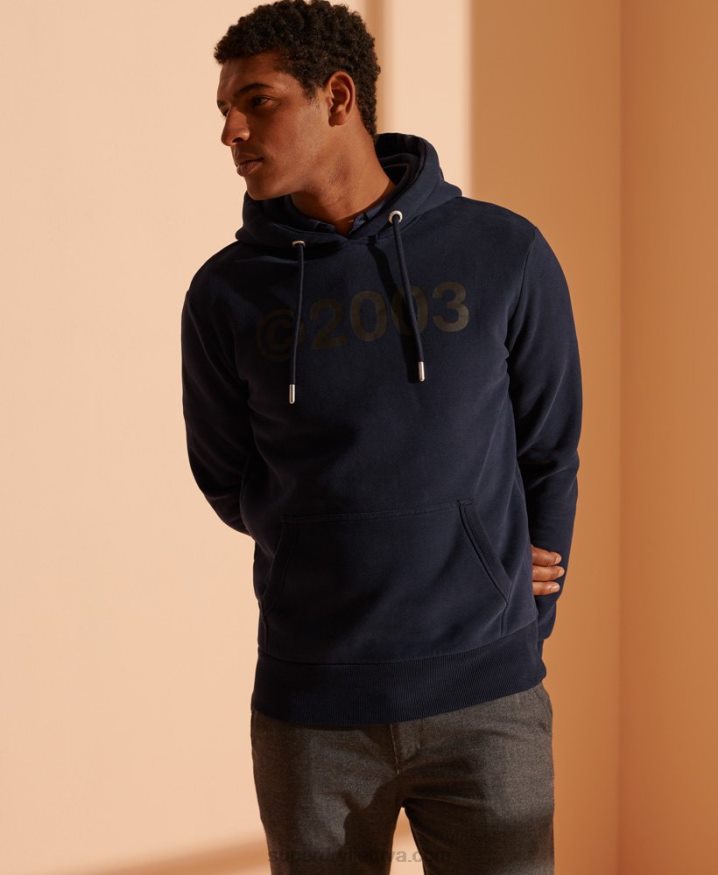 Superdry 2003 Hoodie Navy Men