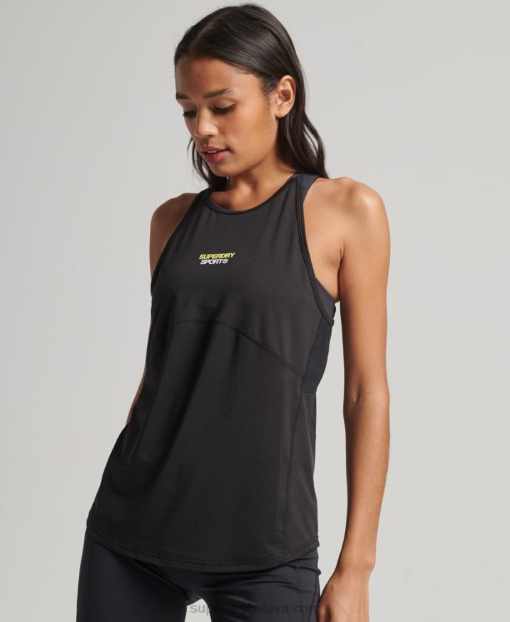 Superdry Active Vest Black Women