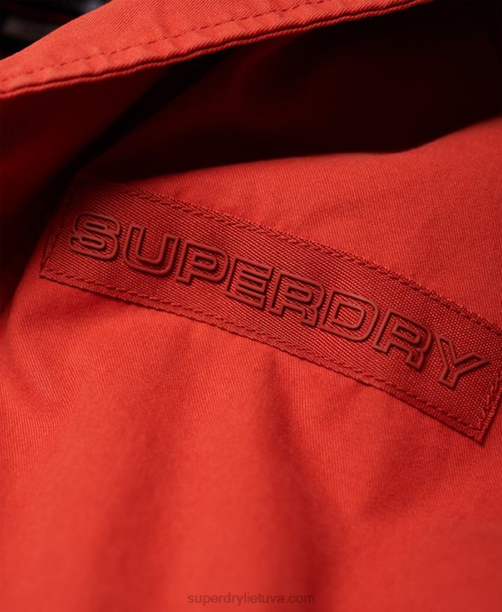 Superdry Aviator Rookie Parka Jacket Orange Men