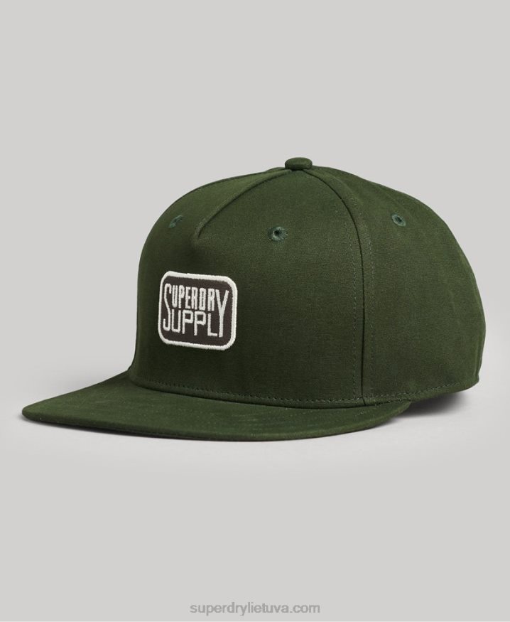 Superdry B-Boy Cap Green Men