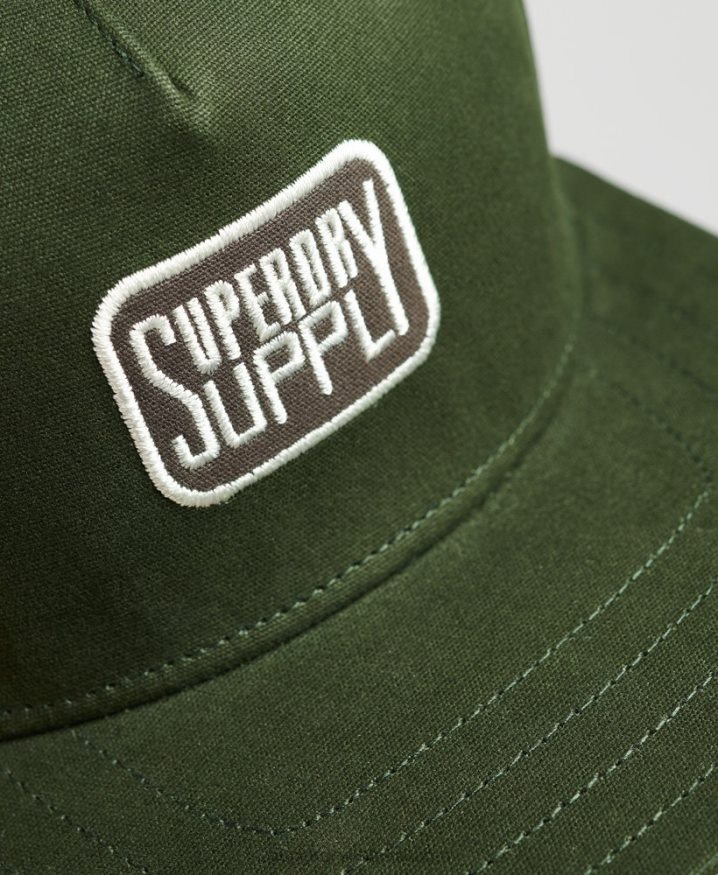 Superdry B-Boy Cap Green Men