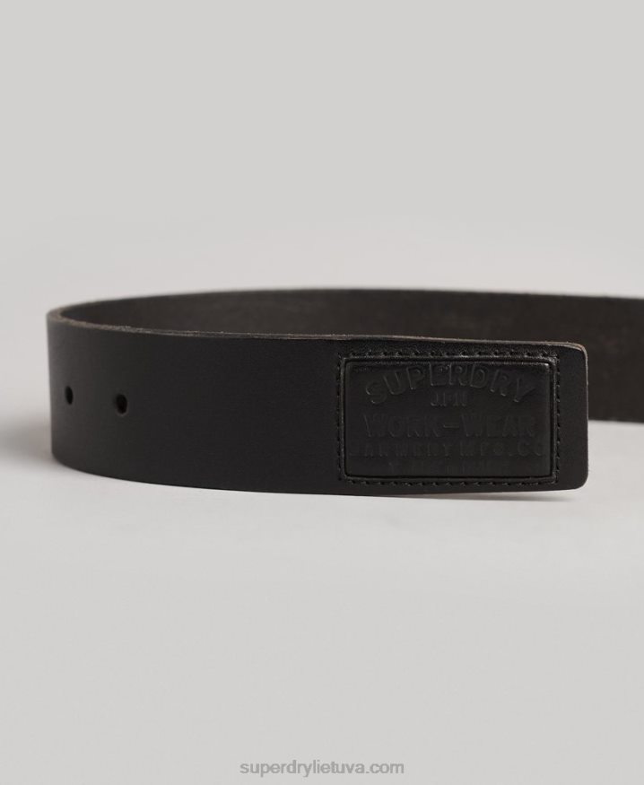 Superdry Badgeman Belt Black Men