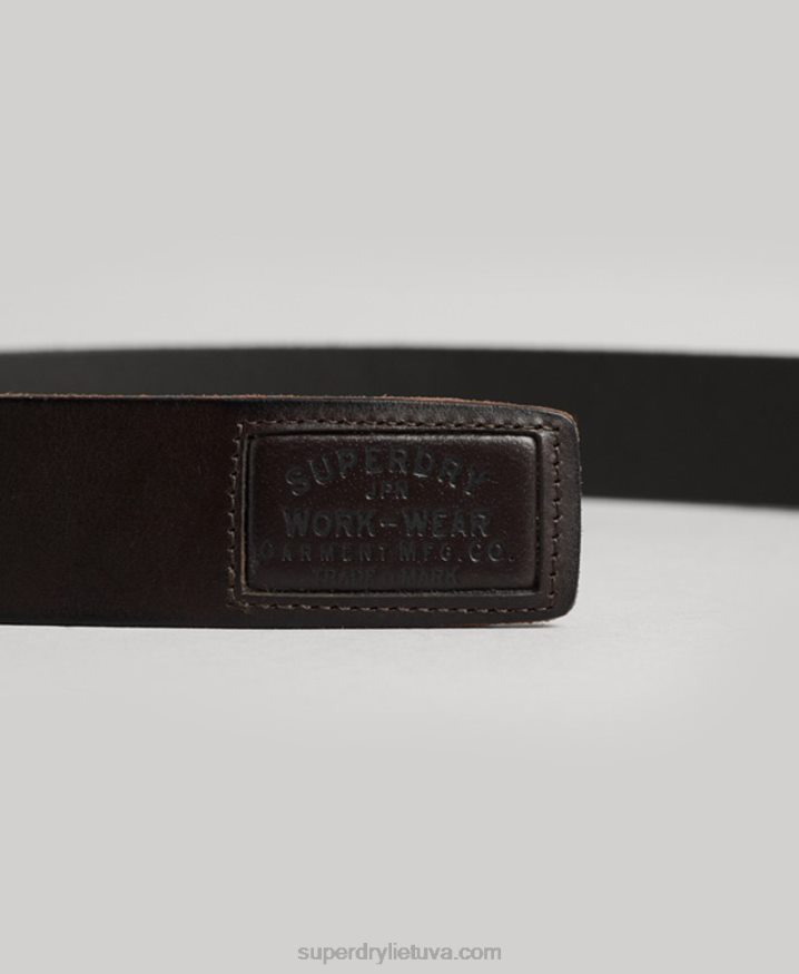 Superdry Badgeman Belt Brown Men