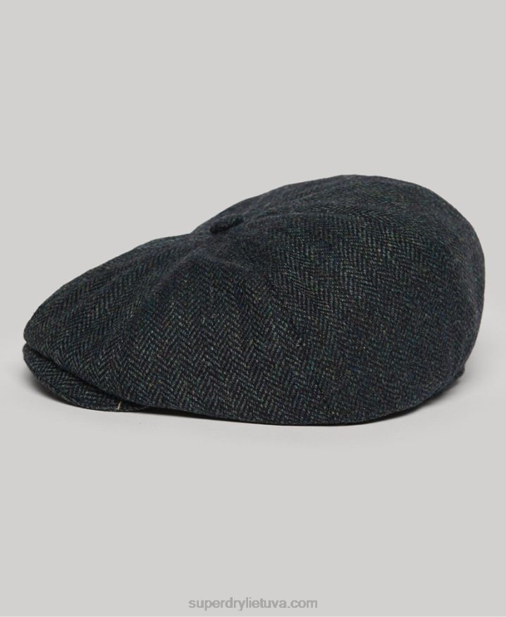 Superdry Baker Boy Cap Blue Men