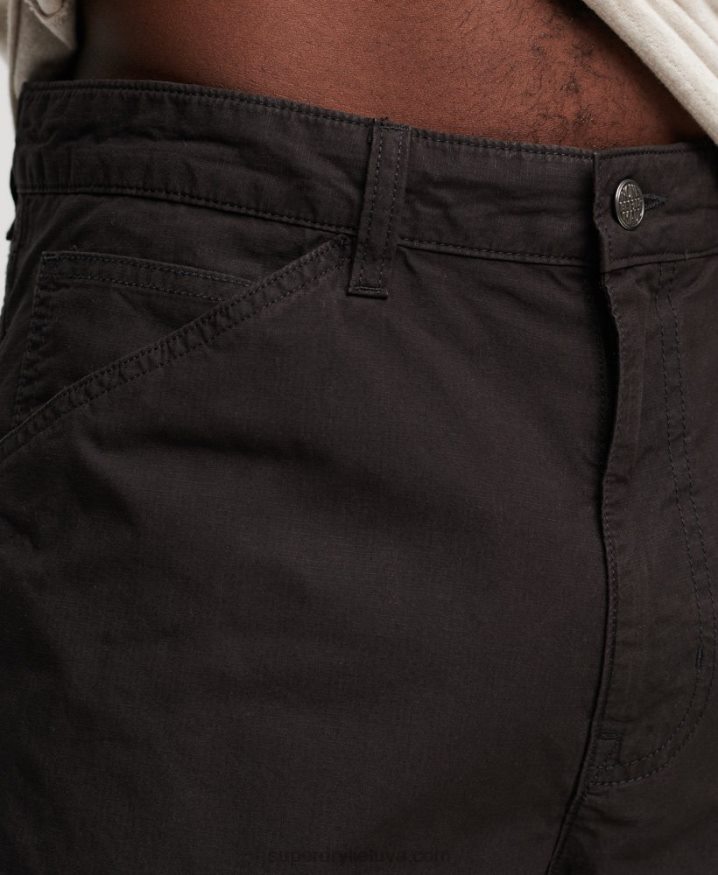 Superdry Carpenter Shorts Black Men