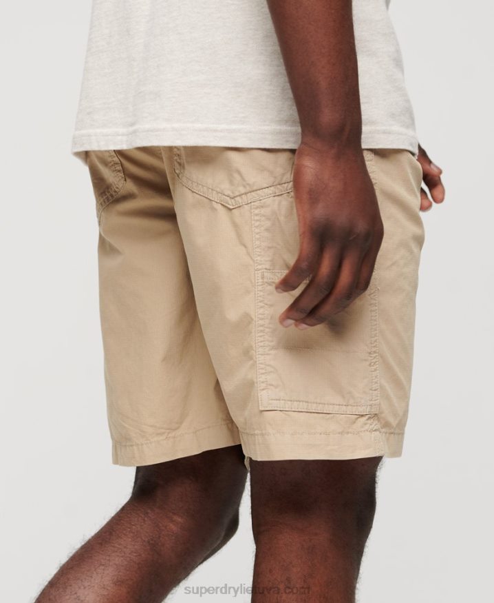 Superdry Carpenter Shorts Tan Men