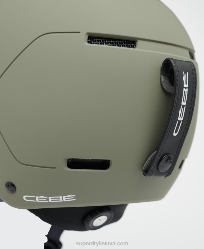 Superdry Cebe Pow MIPS Helmet Green Men