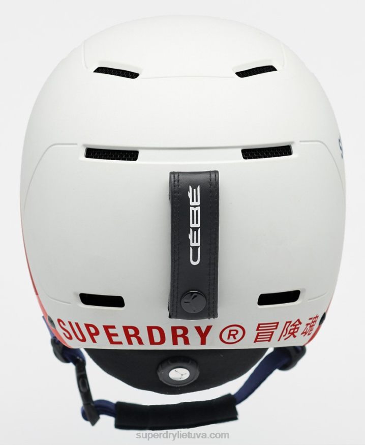 Superdry Cebe Pow MIPS Helmet White Men