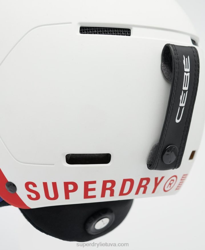 Superdry Cebe Pow MIPS Helmet White Men