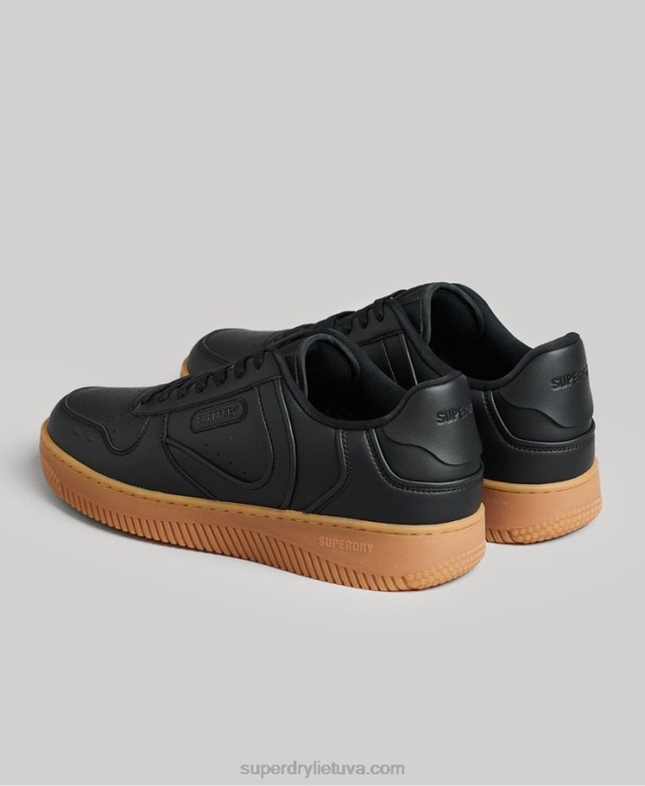 Superdry Chunky Vegan Basket Trainers Black Men