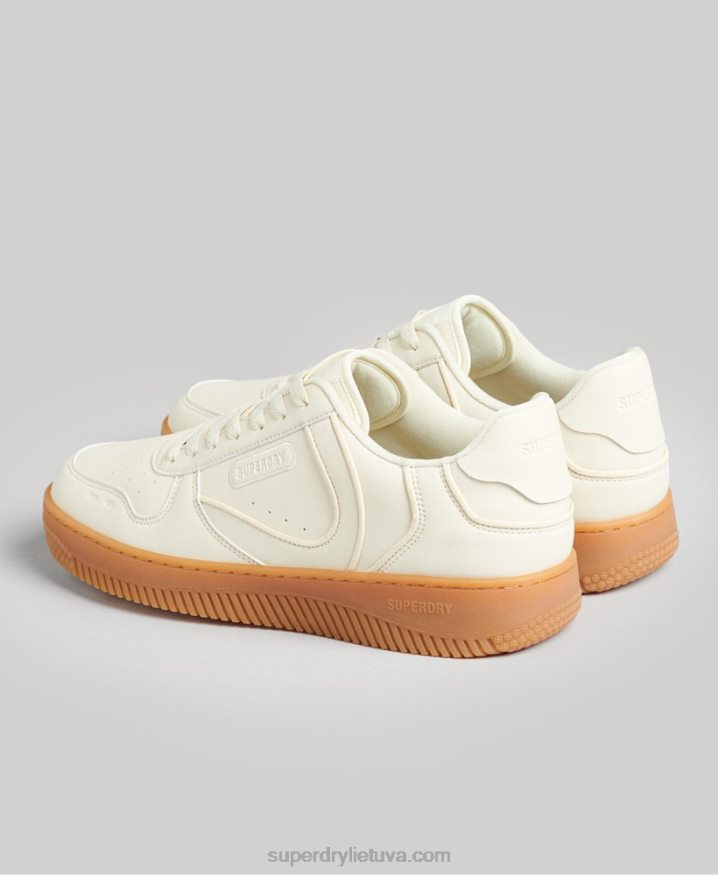 Superdry Chunky Vegan Basket Trainers White Men