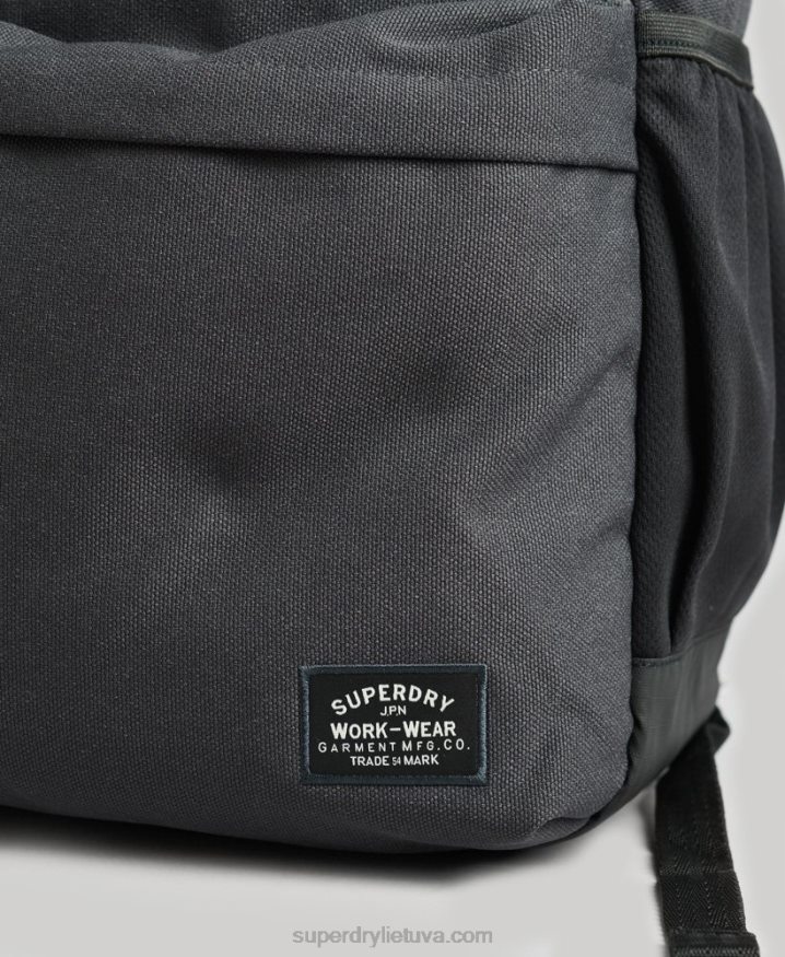 Superdry Classic Montana Rucksack Dark Grey Women