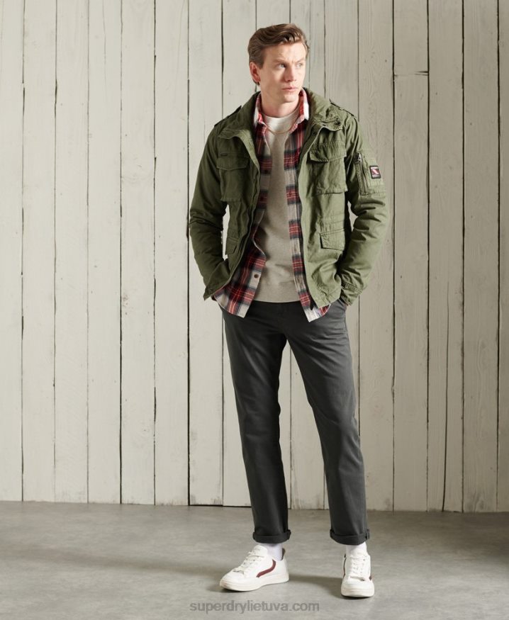 Superdry Classic Rookie Jacket Khaki Men