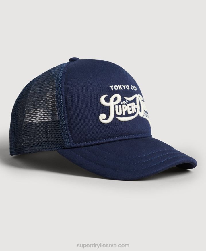 Superdry Classic Trucker Cap Dark Blue Men