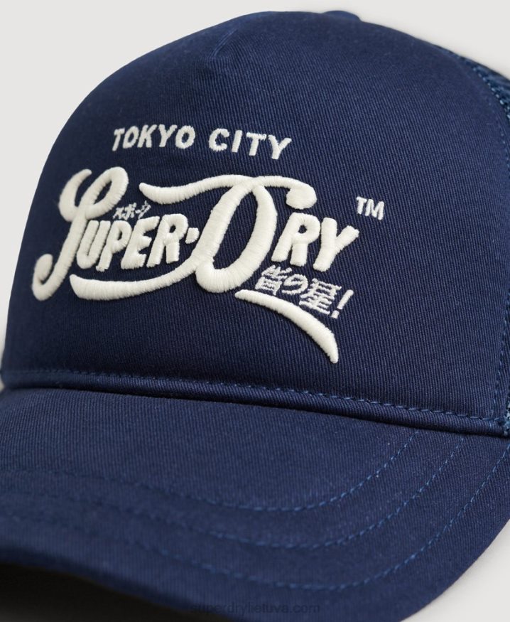 Superdry Classic Trucker Cap Dark Blue Men