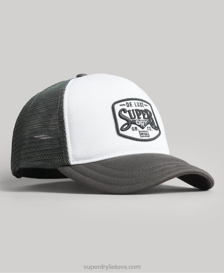 Superdry Classic Trucker Cap White Men