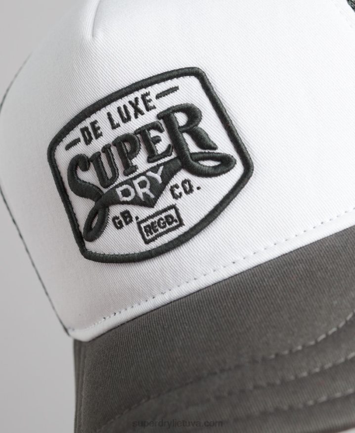 Superdry Classic Trucker Cap White Men