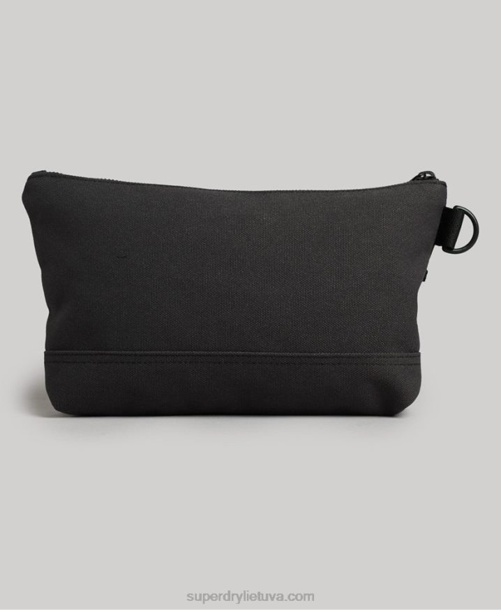 Superdry Classic Wash Bag Dark Grey Men