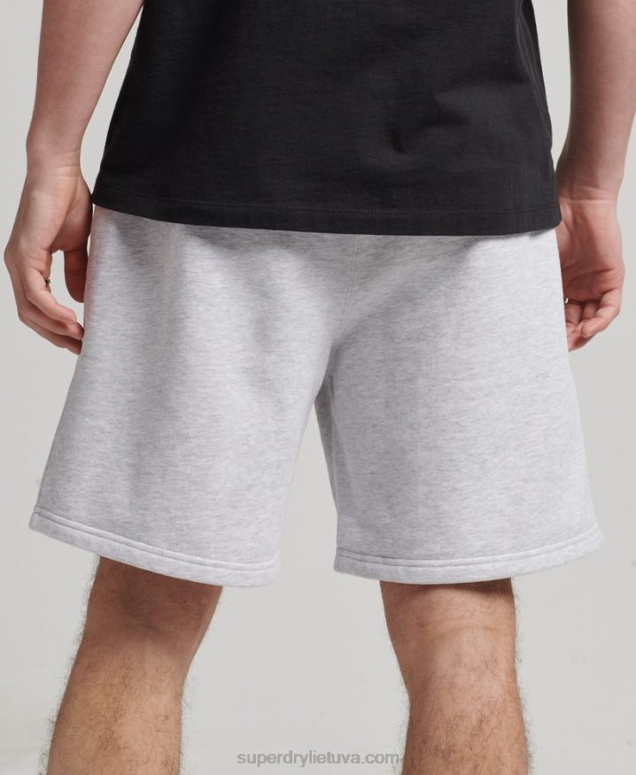 Superdry Code Applique Sweatshorts Grey Men