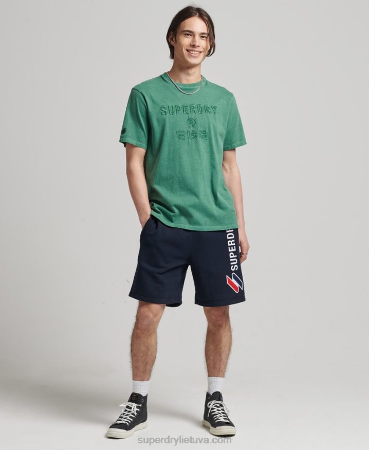 Superdry Code Applique Sweatshorts Navy Men