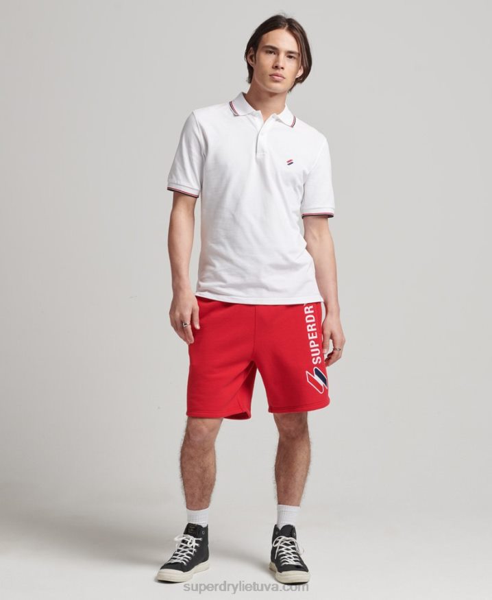 Superdry Code Applique Sweatshorts Red Men