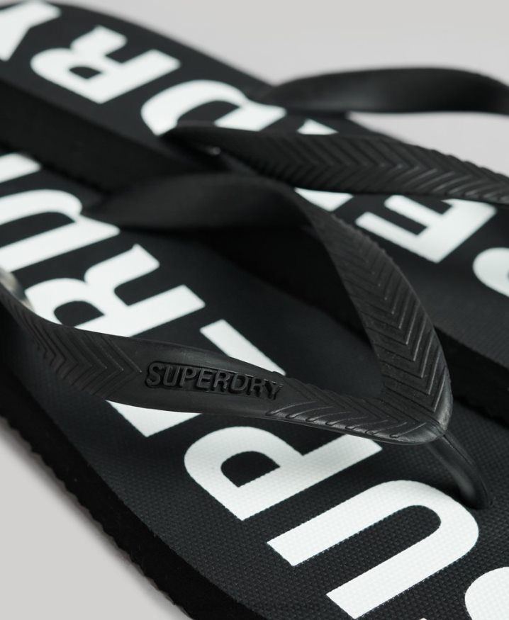 Superdry Code Core Sport Flip Flops Black Men