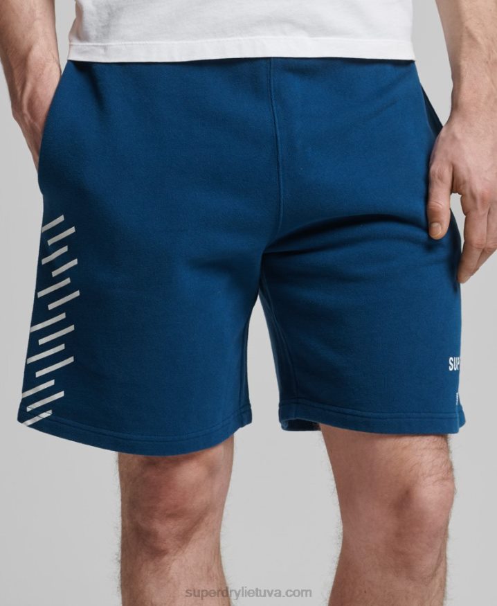 Superdry Code Core Sport Shorts Blue Men