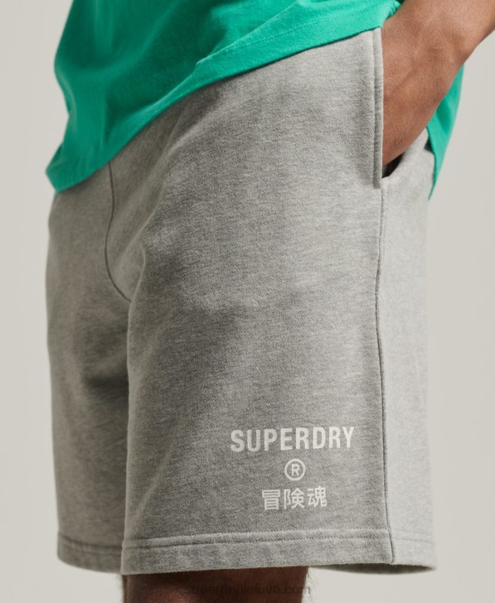 Superdry Code Core Sport Shorts Grey Men