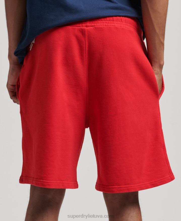 Superdry Code Core Sport Shorts Red Men