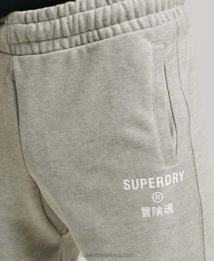 Superdry Code Core Sports Shorts Grey Men