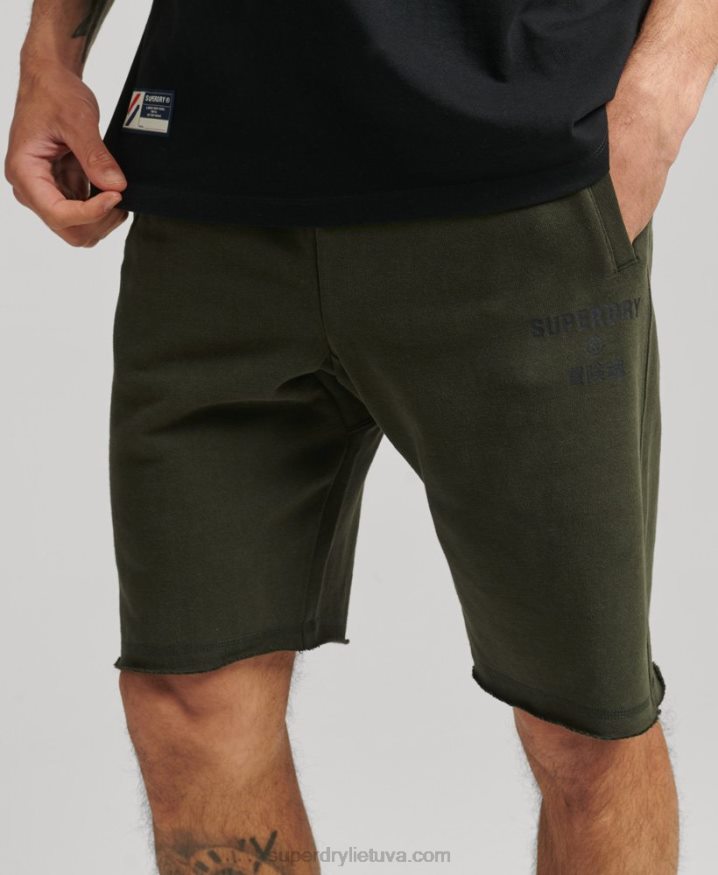 Superdry Code Core Sports Shorts Khaki Men