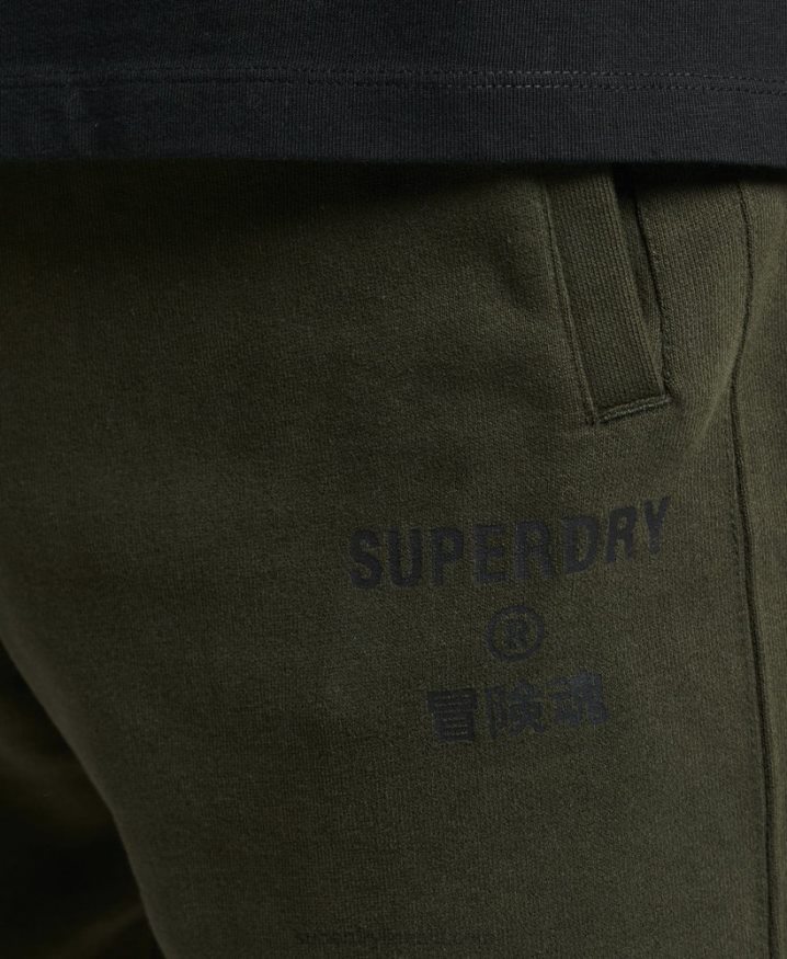 Superdry Code Core Sports Shorts Khaki Men