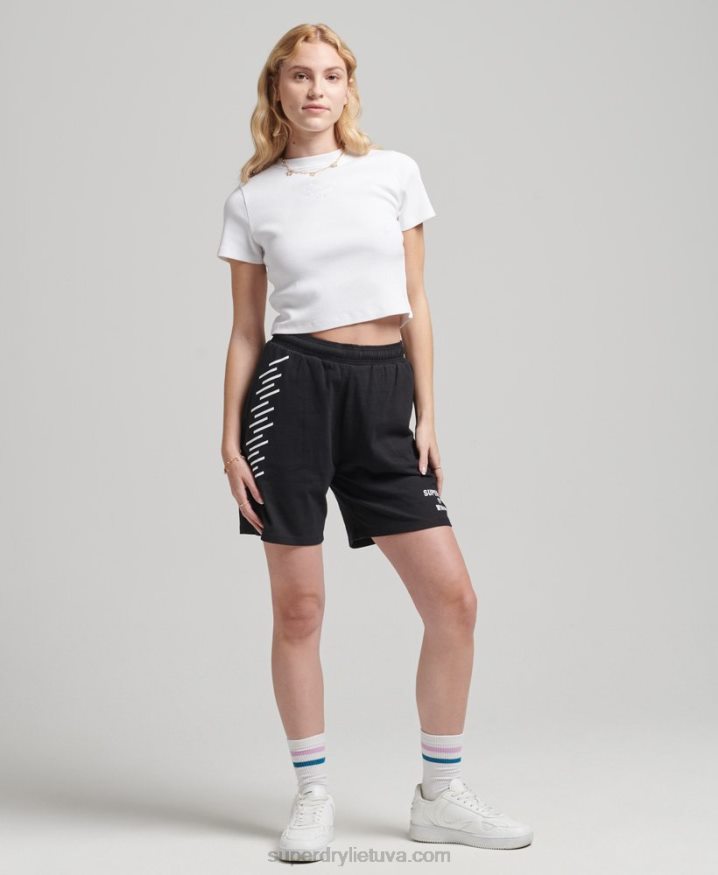 Superdry Code Heritage Crop Fit T-Shirt White Women