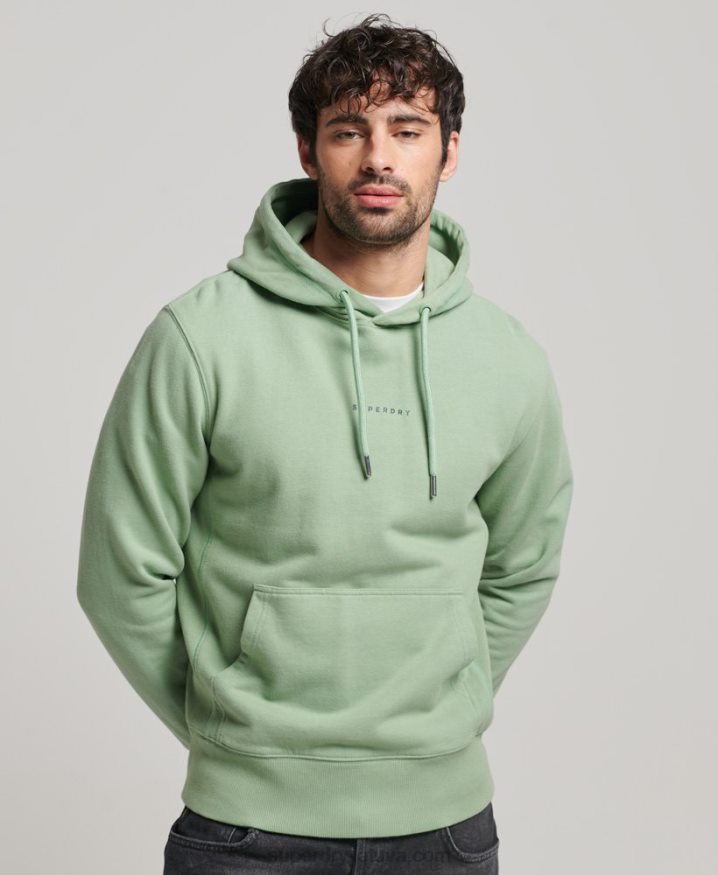 Superdry Code Surplus Logo Hoodie Green Men