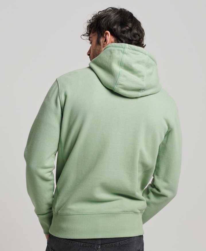 Superdry Code Surplus Logo Hoodie Green Men