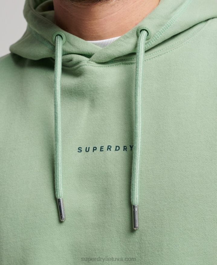 Superdry Code Surplus Logo Hoodie Green Men