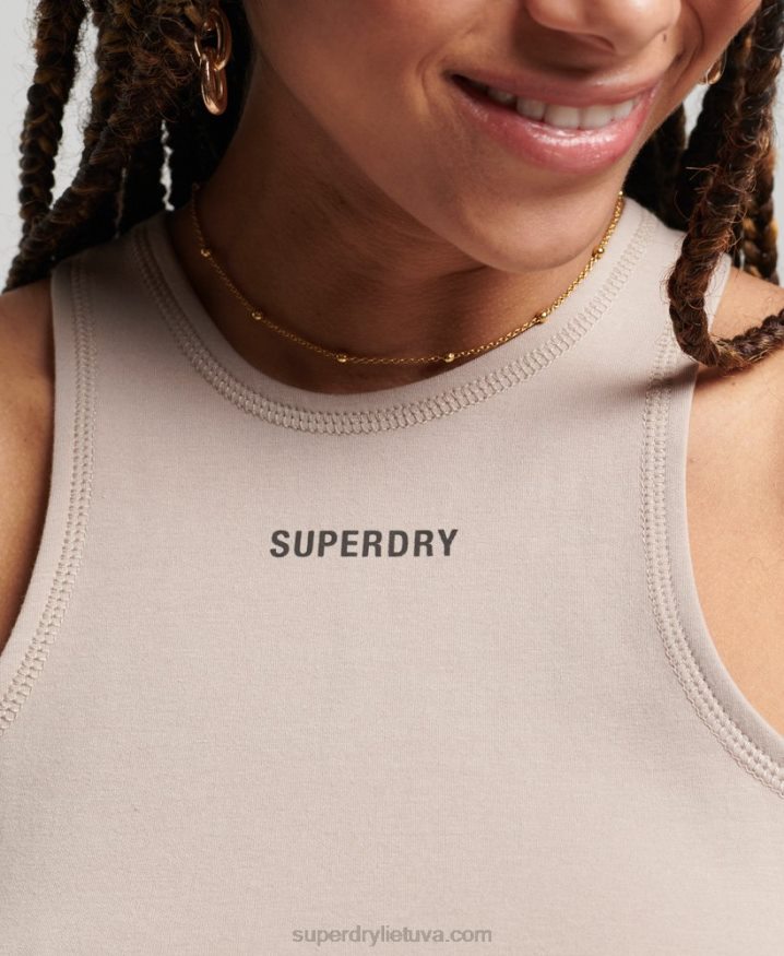 Superdry Code Tech Racer Vest Light Grey Women