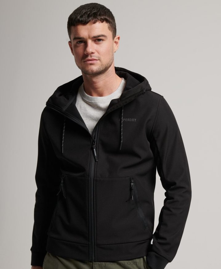 Superdry Code Tech Rib Trekker Jacket Black Men