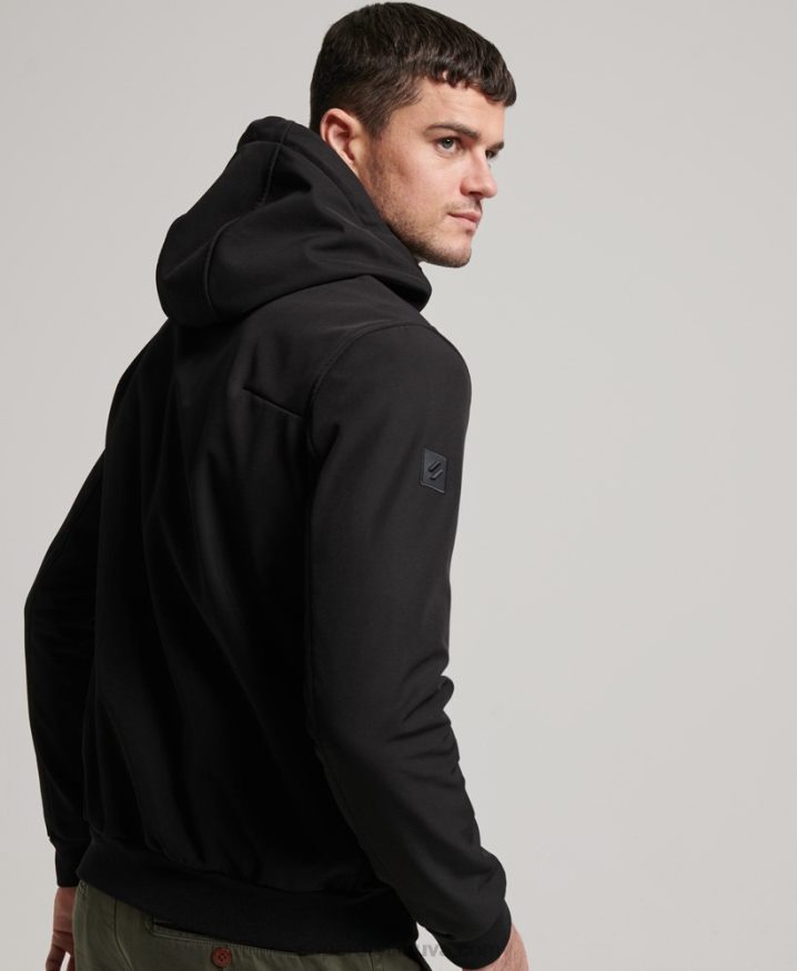 Superdry Code Tech Rib Trekker Jacket Black Men