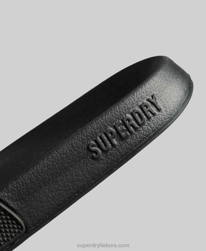 Superdry Code Tech Sliders Black Men