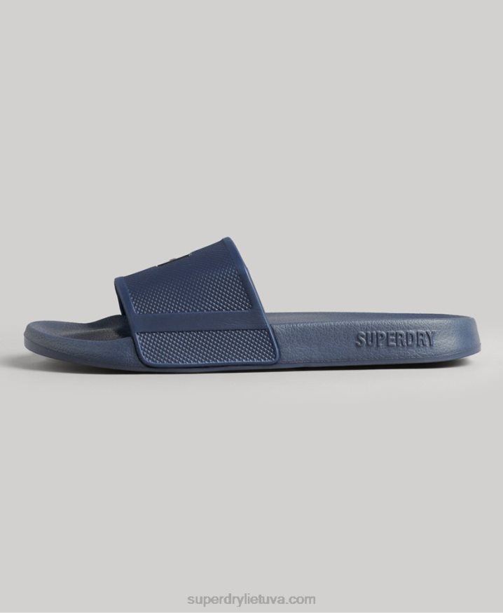 Superdry Code Tech Sliders Blue Men