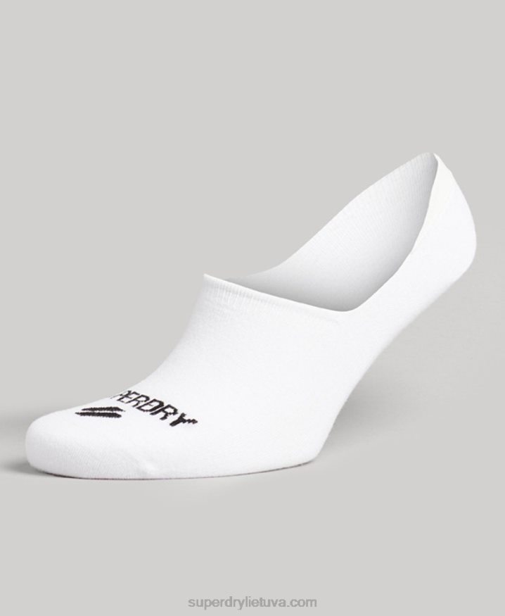 Superdry Coolmax No-show Socks White Men