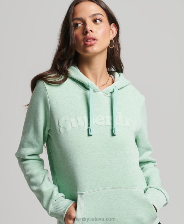 Superdry Cooper Classic Hoodie Green Women