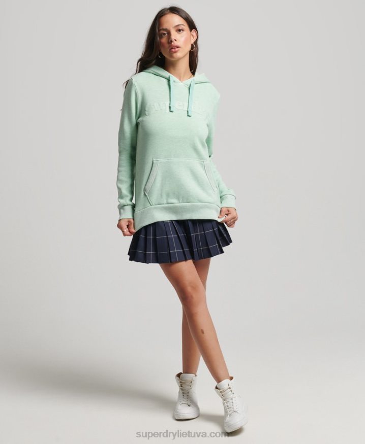 Superdry Cooper Classic Hoodie Green Women