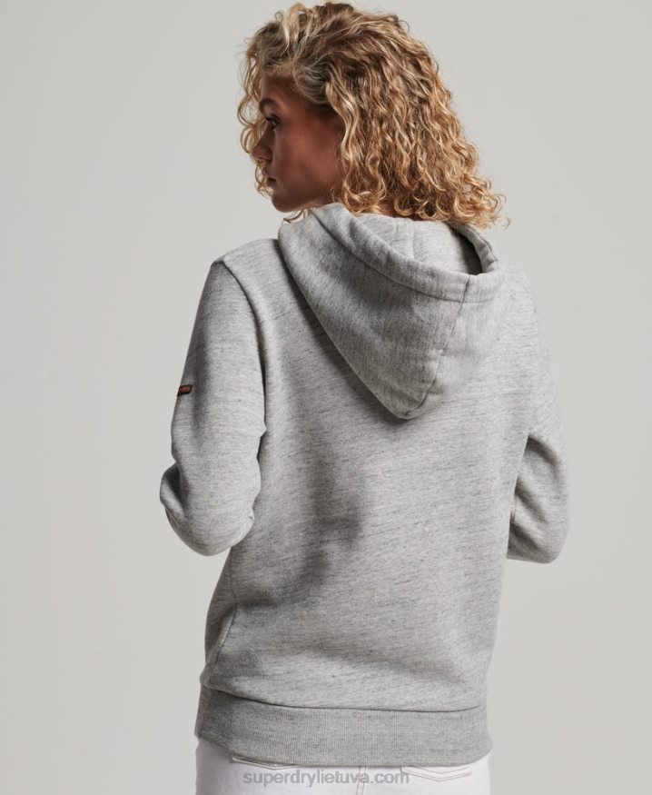 Superdry Cooper Classic Hoodie Grey Women