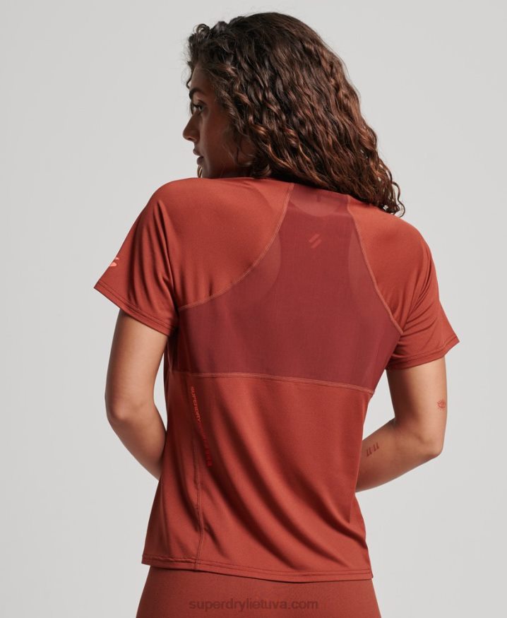 Superdry Core Active T-Shirt Brown Women