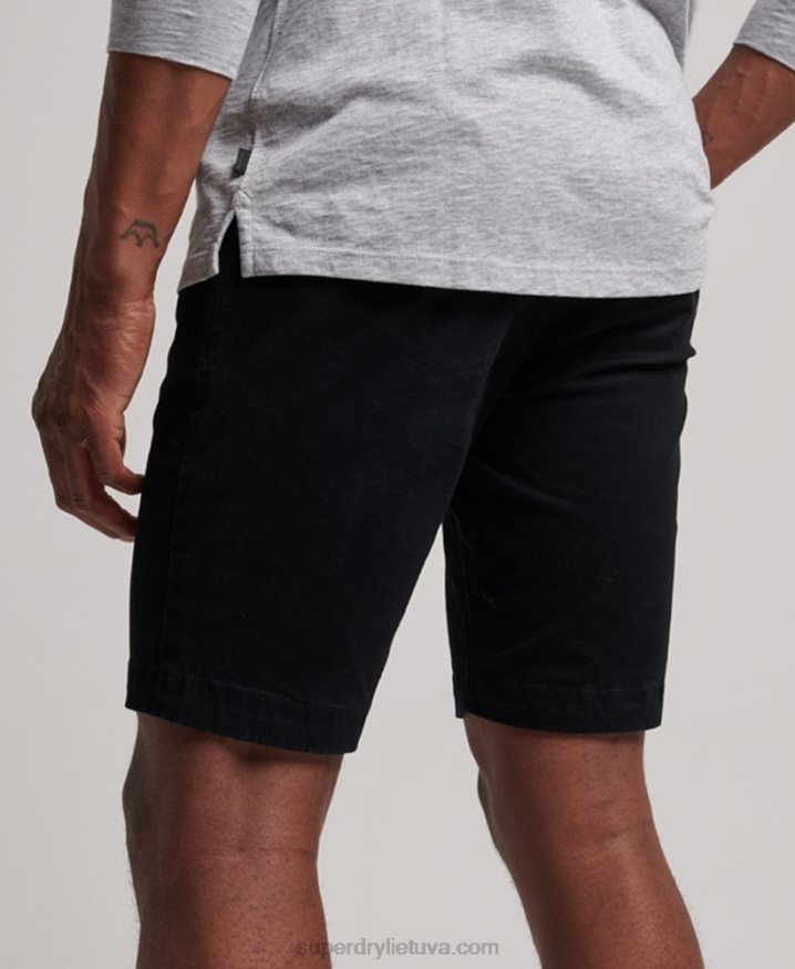 Superdry Core Chino Shorts Black Men