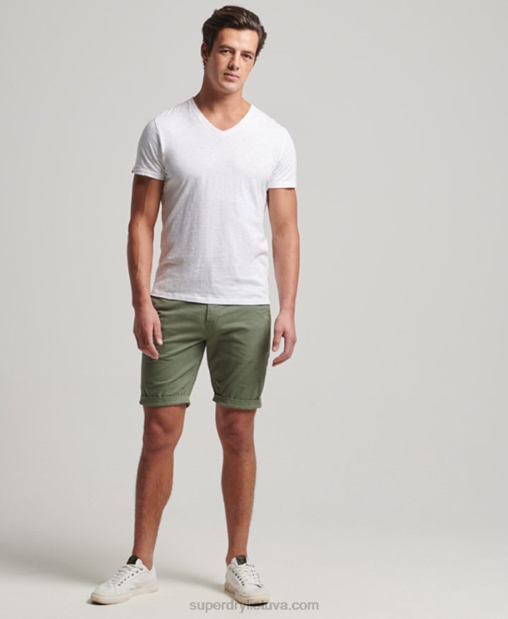 Superdry Core Chino Shorts Green Men